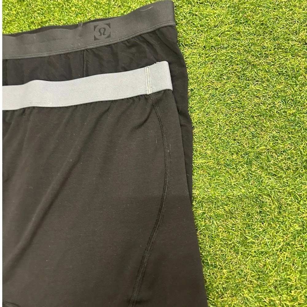 Lululemon Mens Always in Motion Boxer 5 2 Pack Black Grey Size M